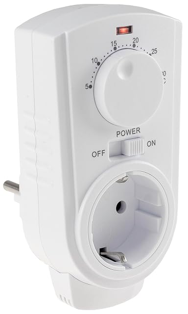 ChiliTec ST35 Steckdosen-Thermostat mit analogem Drehregler