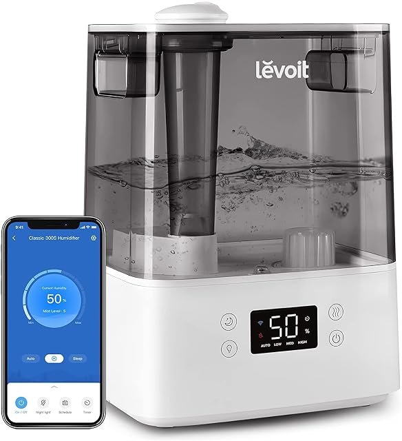 Levoit Classic 300S Ultraschall-Luftbefeuchter mit LED-Display und App-Steuerung